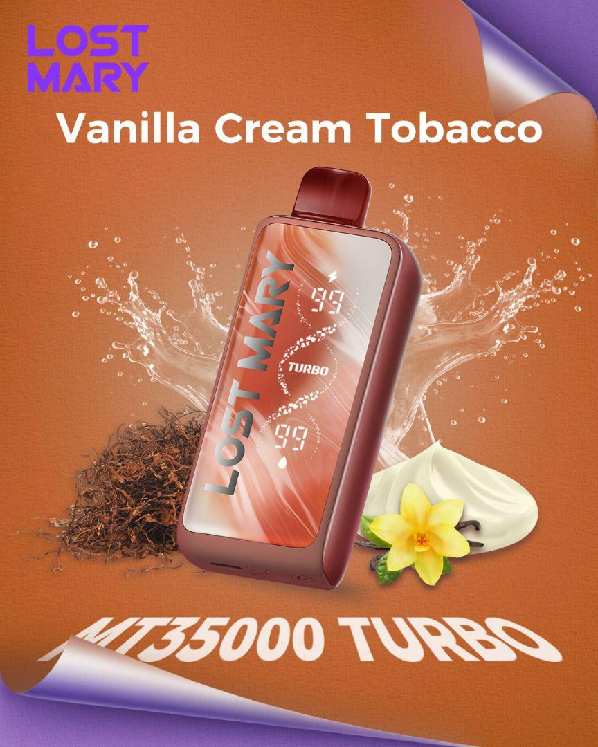 Lost Mary MT35000 Turbo Vanilla Cream Tobacco