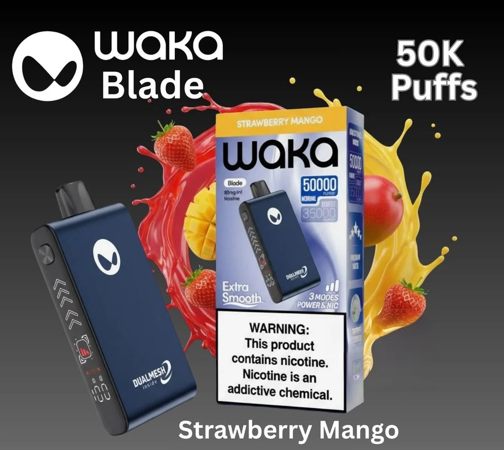 WAKA Blade 50000 Puffs Strawberry Mango Disposable Vape